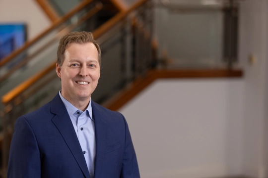 portrait of a smiling person in business attire